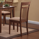Coaster Robles 5-piece Dining Set Chestnut and Tan Model 150430